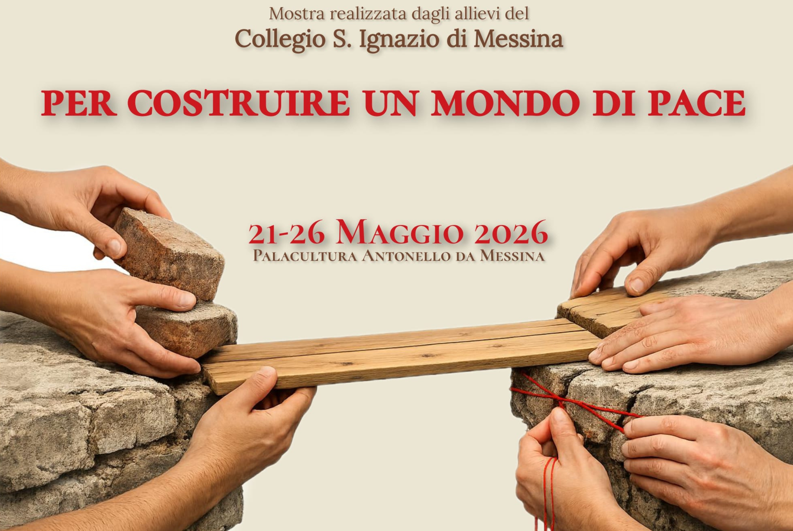 Per costruire un mondo di pace: al Collegio S. Ignazio di Messina una mostra che educa allo sguardo e alla responsabilità 